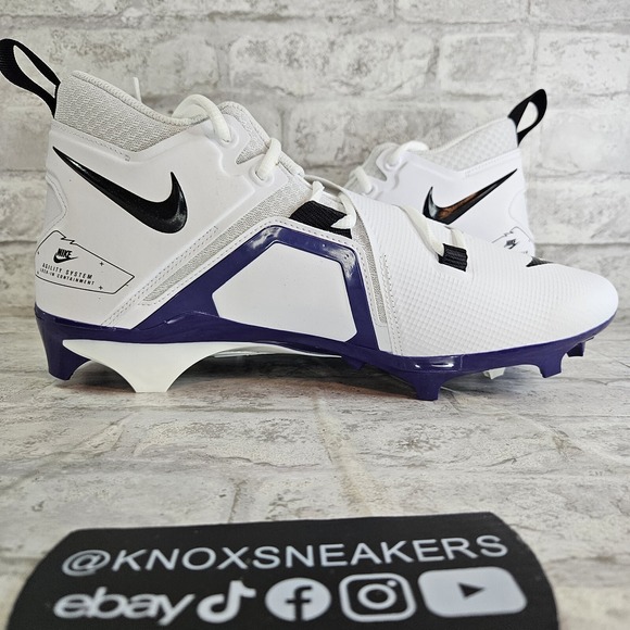 Nike Alpha Menace Pro 3 P TD White New Orchid Purple DM1788 108 Men\'s Size 12 main image 5